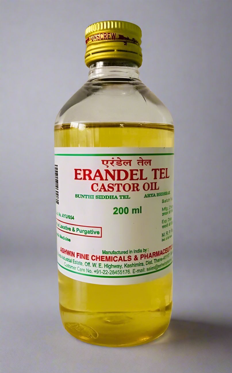 ASHWIN CASTOR OIL 200ML - Online Indian Grocery Store