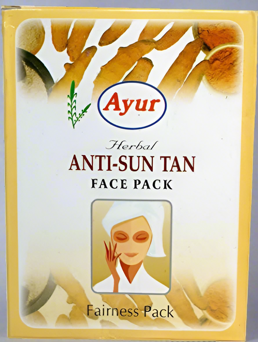 AYUR ANTI TAN FACE PACK 100GMS - Online Indian Grocery Store