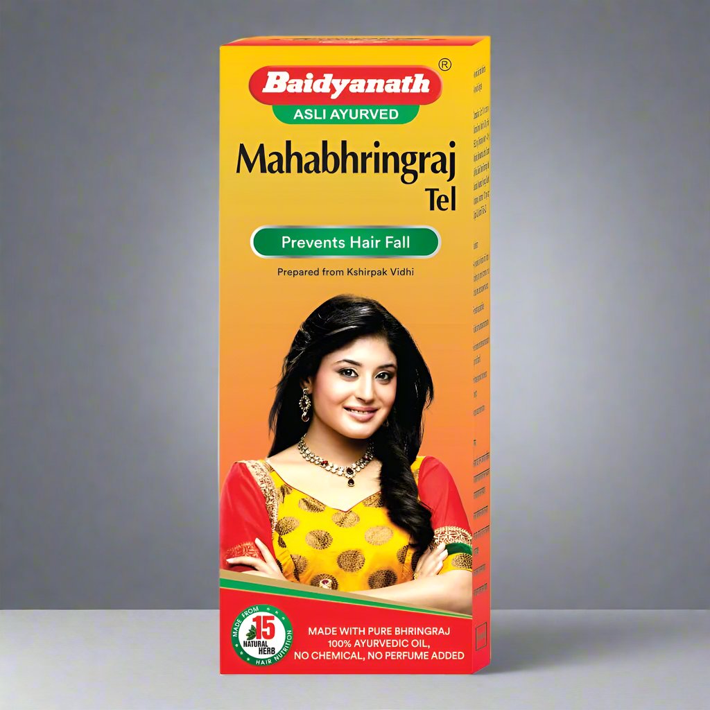 BAIDYANATH MAHA BHRINGRAJ OIL 200ML - Online Indian Grocery Store