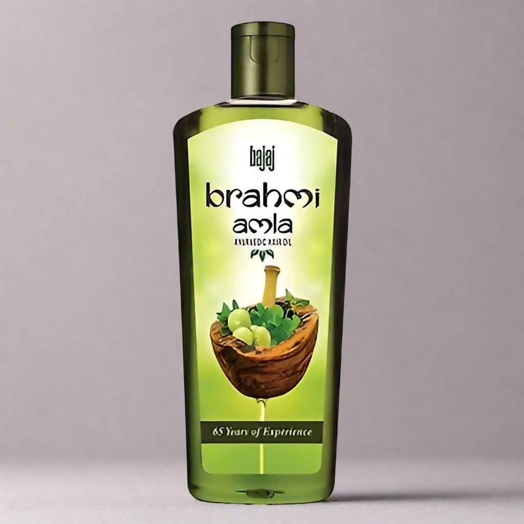 BAJAJ BRAHMI AMLA HAIR OIL 180ML - Online Indian Grocery Store