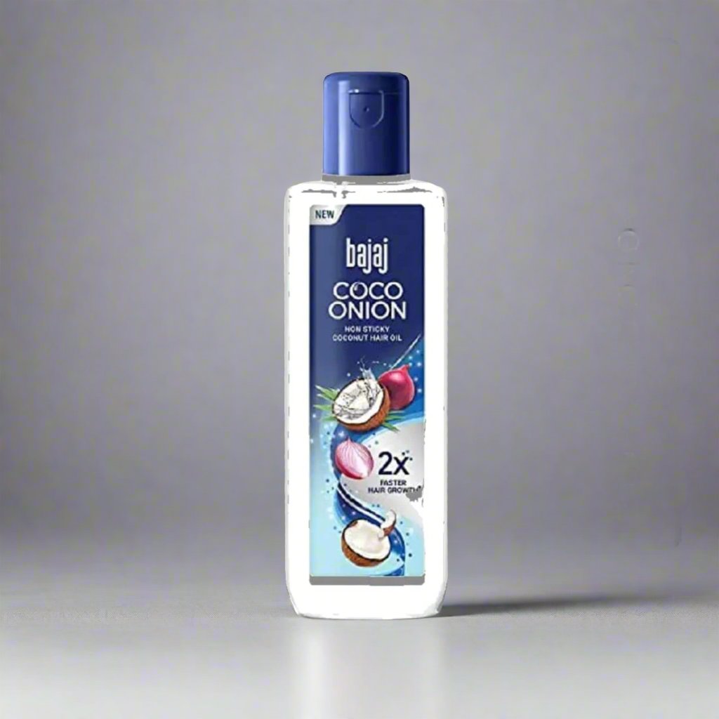BAJAJ COCO ONION HAIR OIL 180ML - Online Indian Grocery Store