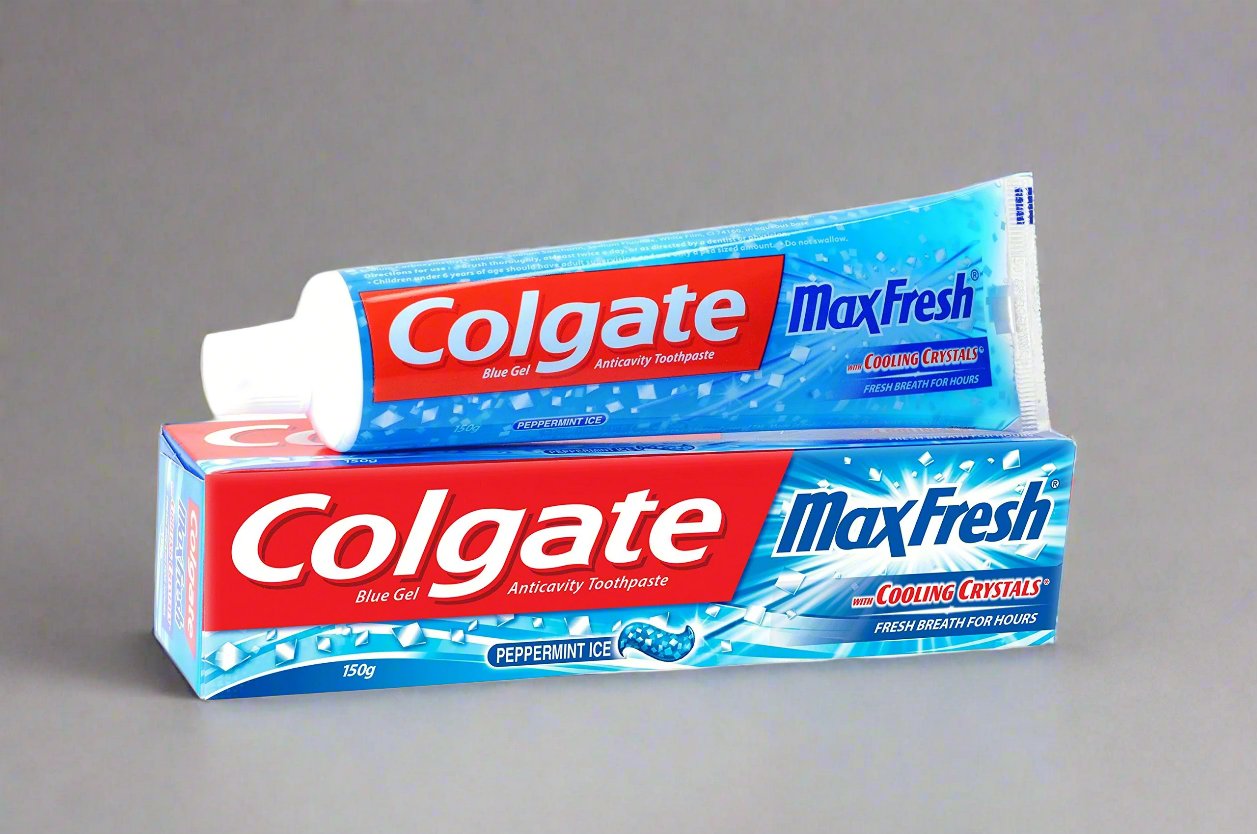 COLGATE MAX FRESH BLUE TOOTHPASTE 150GMS - Online Indian Grocery Store