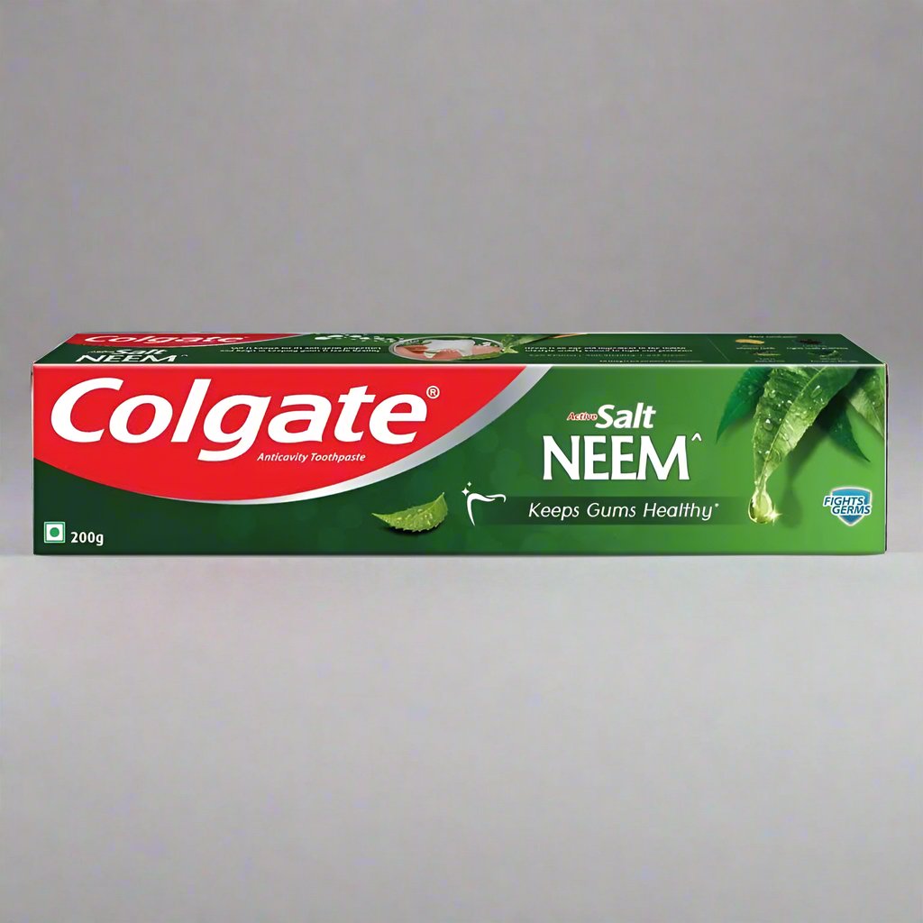 COLGATE NEEM SALT TOOTHPASTE 200GMS - Online Indian Grocery Store