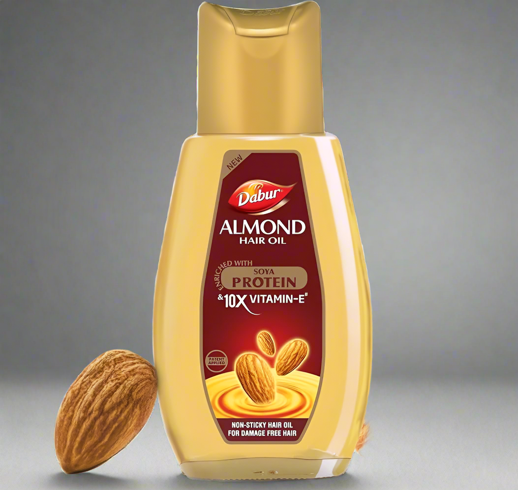 DABUR ALMOND HAIR OIL 200ML - Online Indian Grocery Store