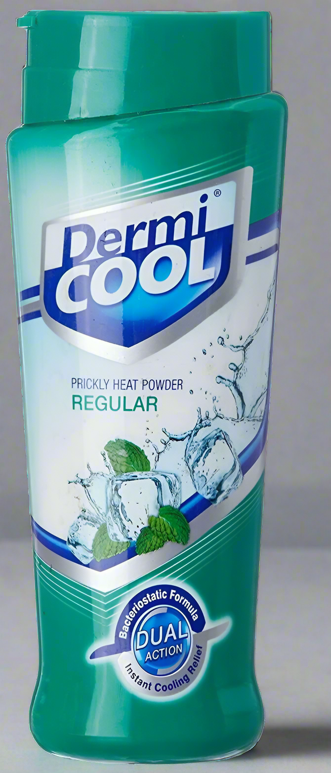 DERMI COOL REGULAR TALCUM POWDER 150GMS - Online Indian Grocery Store