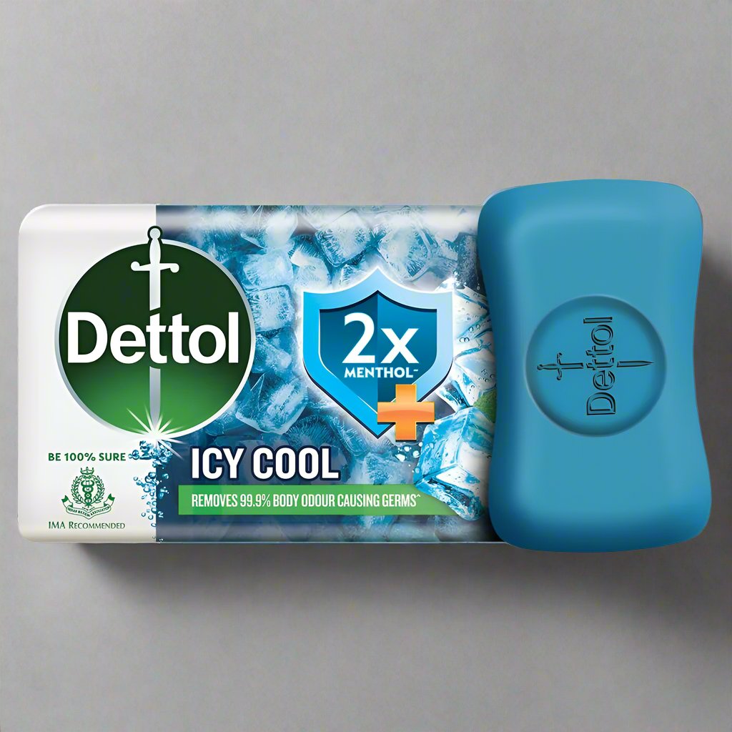 DETTOL SOAP COOL (SET OF 5) 125GMS - Online Indian Grocery Store