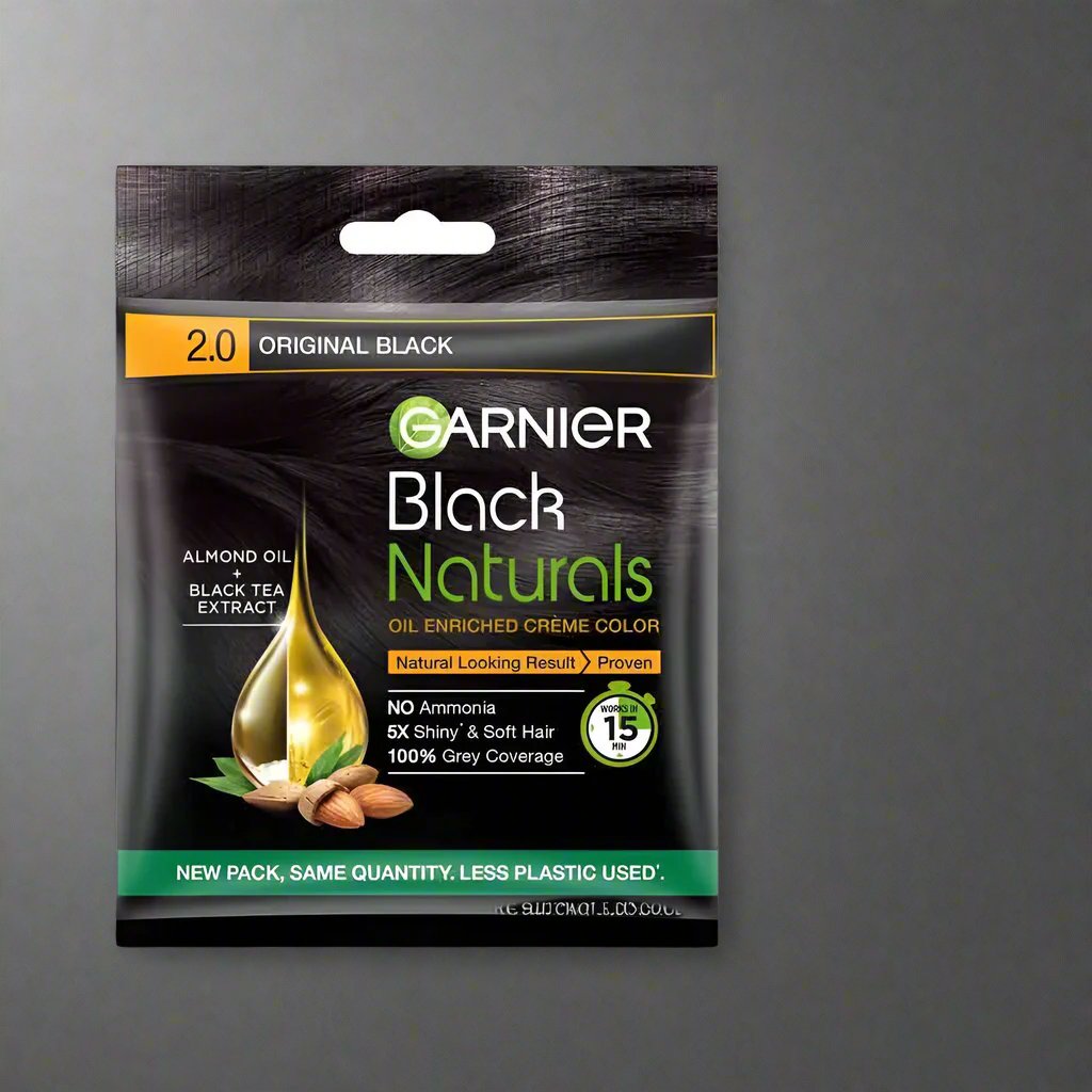 GARNIER BLACK NATURALS #2 ORIGINAL BLACK 20ML - Online Indian Grocery Store