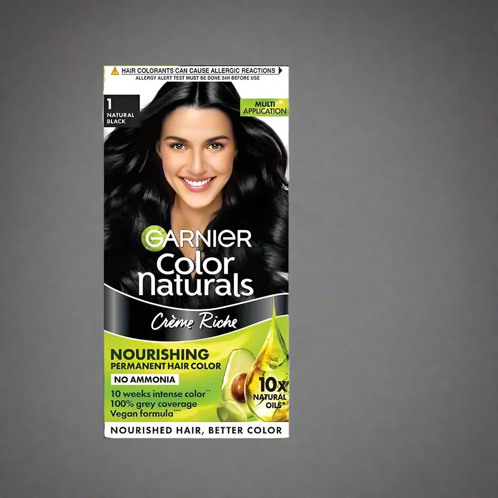 GARNIER COLOUR NATURALS #1 NATURAL BLACK - Online Indian Grocery Store