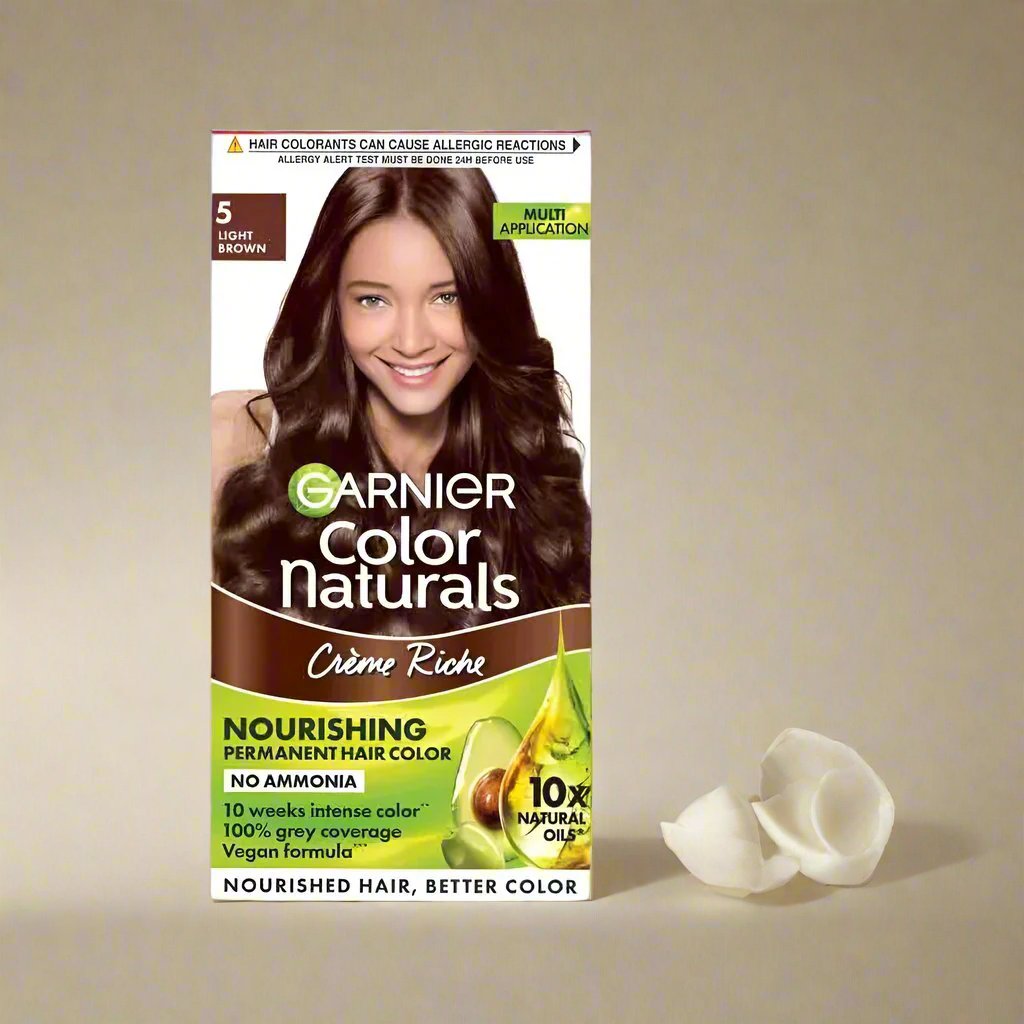 GARNIER COLOUR NATURALS #5 LIGHT BROWN - Online Indian Grocery Store