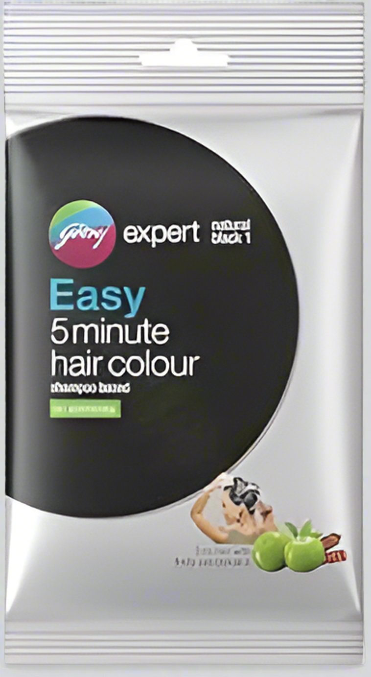 GODREJ EXPERT EASY 5 MINUTE SHAMPOO #1 NATURAL BLACK - Online Indian Grocery Store