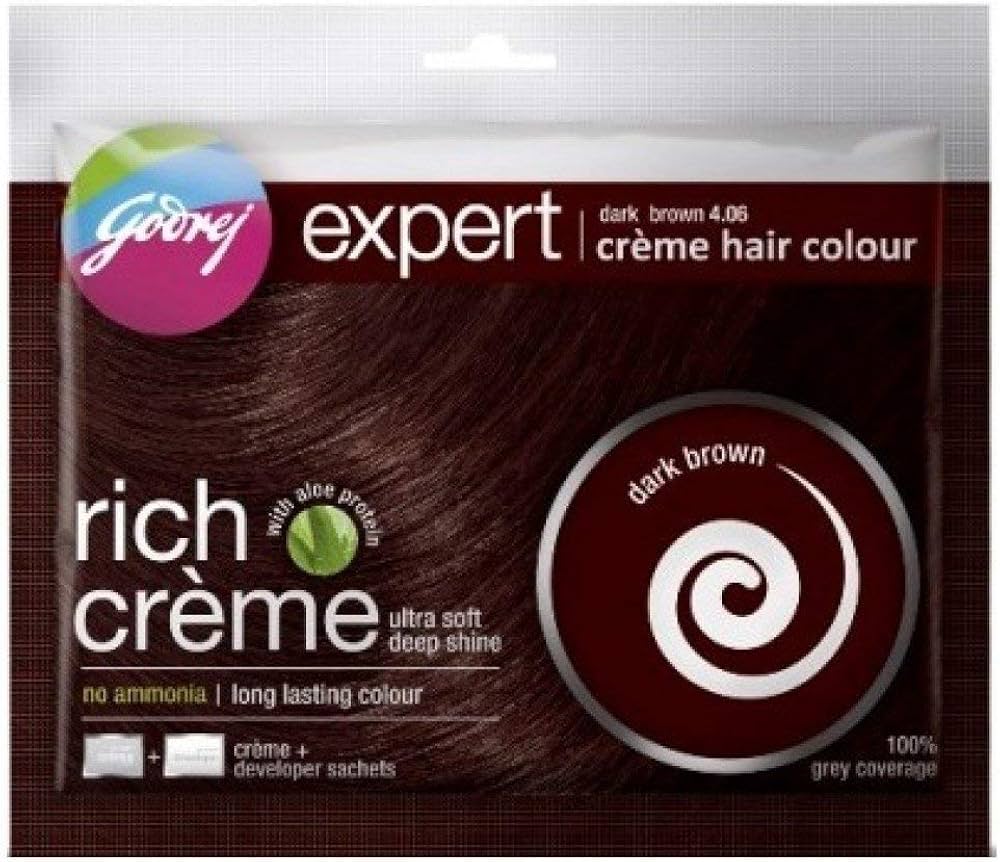 GODREJ EXPERT RICH CREME #3 DARKEST BROWN - Online Indian Grocery Store