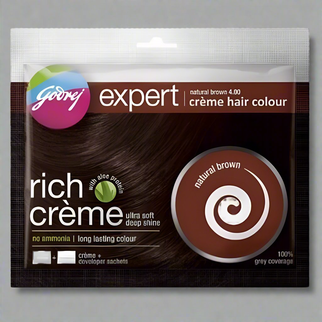 GODREJ EXPERT RICH CREME #4 BROWN - Online Indian Grocery Store