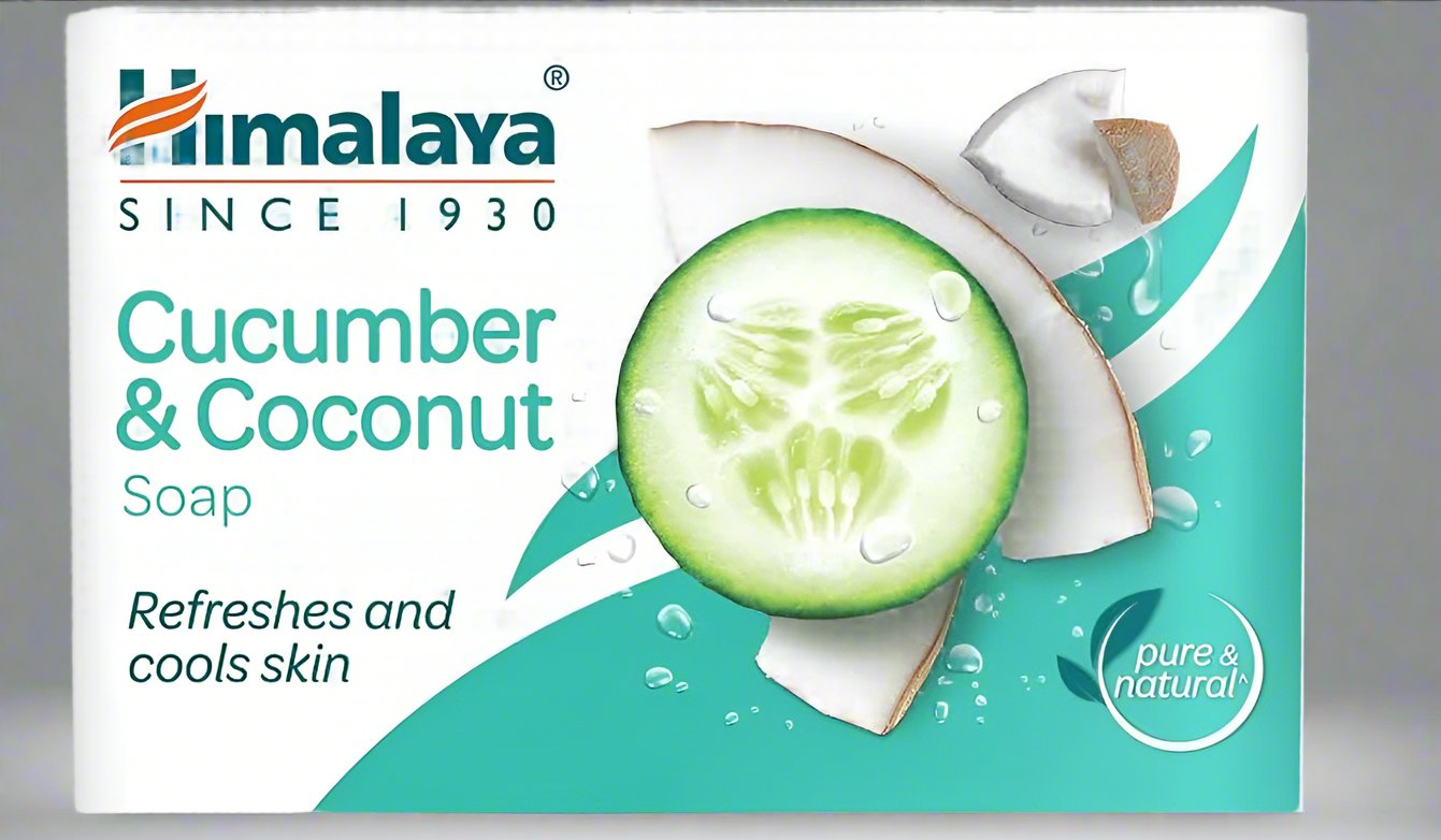 HIMALAYA CUCUMBER COCONUT SOAP 125GMS - Online Indian Grocery Store