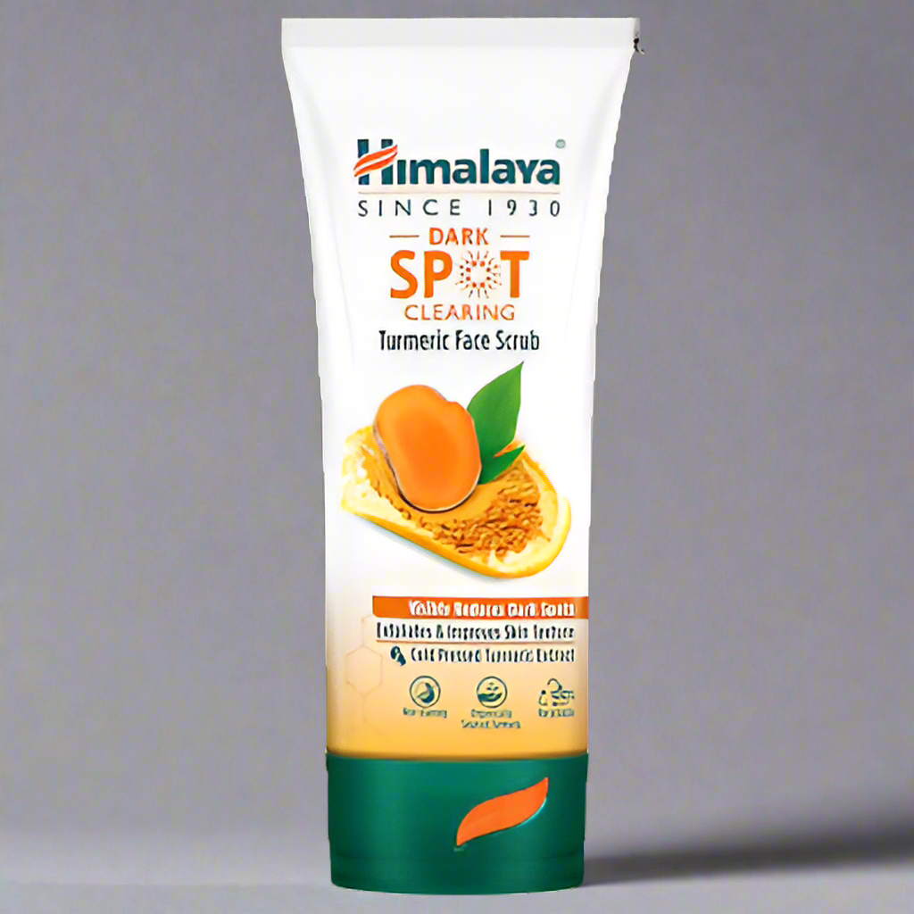 HIMALAYA DARK SPOT TURMERIC FACE SCRUB 100GMS - Online Indian Grocery Store