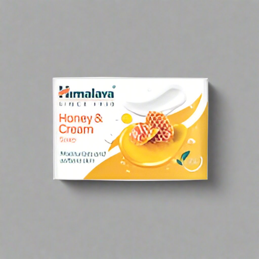 HIMALAYA HONEY AND CREAM SOAP 125GMS - Online Indian Grocery Store