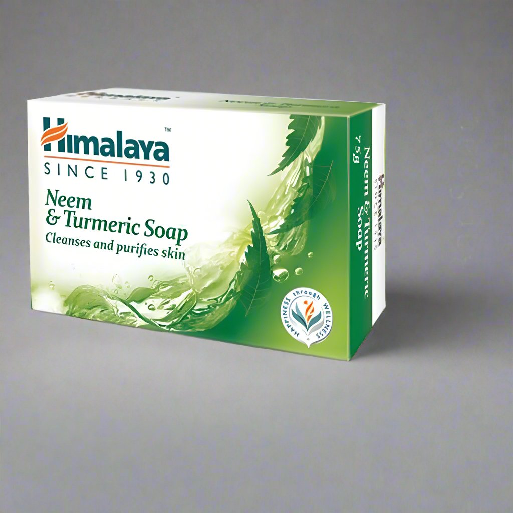 HIMALAYA NEEM TURMERIC SOAP 125GMS - Online Indian Grocery Store