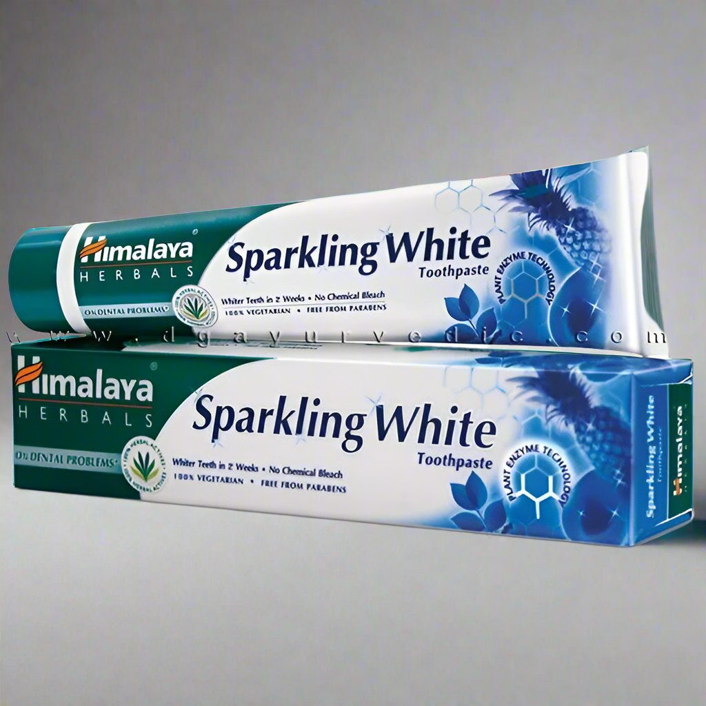 HIMALAYA SPARKLING WHITE GEL 80GMS - Online Indian Grocery Store