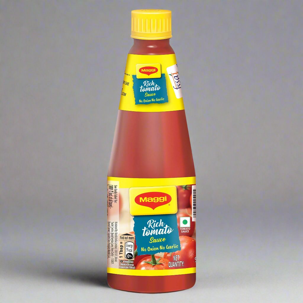 MAGGI NO ONION GARLIC TOMATO SAUCE 500GMS - Online Indian Grocery Store