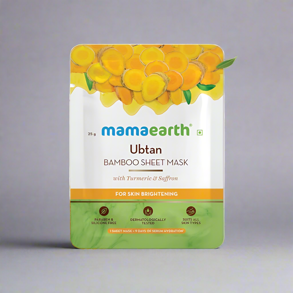 MAMA EARTH UBTAN FACE MASK 25GMS - Online Indian Grocery Store