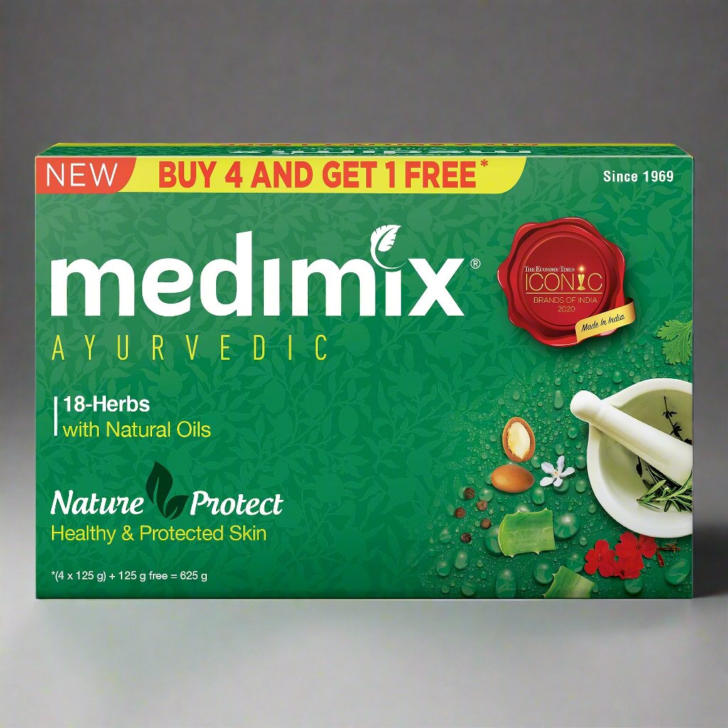 MEDIMIX AYURVEDIC SOAP 125GMS - Online Indian Grocery Store