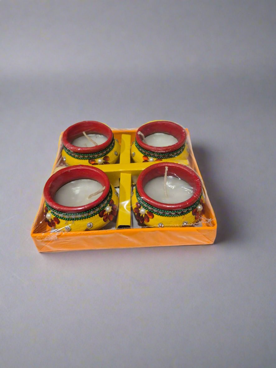 Matki Diya With Wax Style 2 - Online Indian Grocery Store