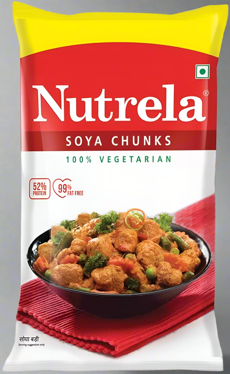 NUTRELA SOYA CHUNKS 1KG - Online Indian Grocery Store