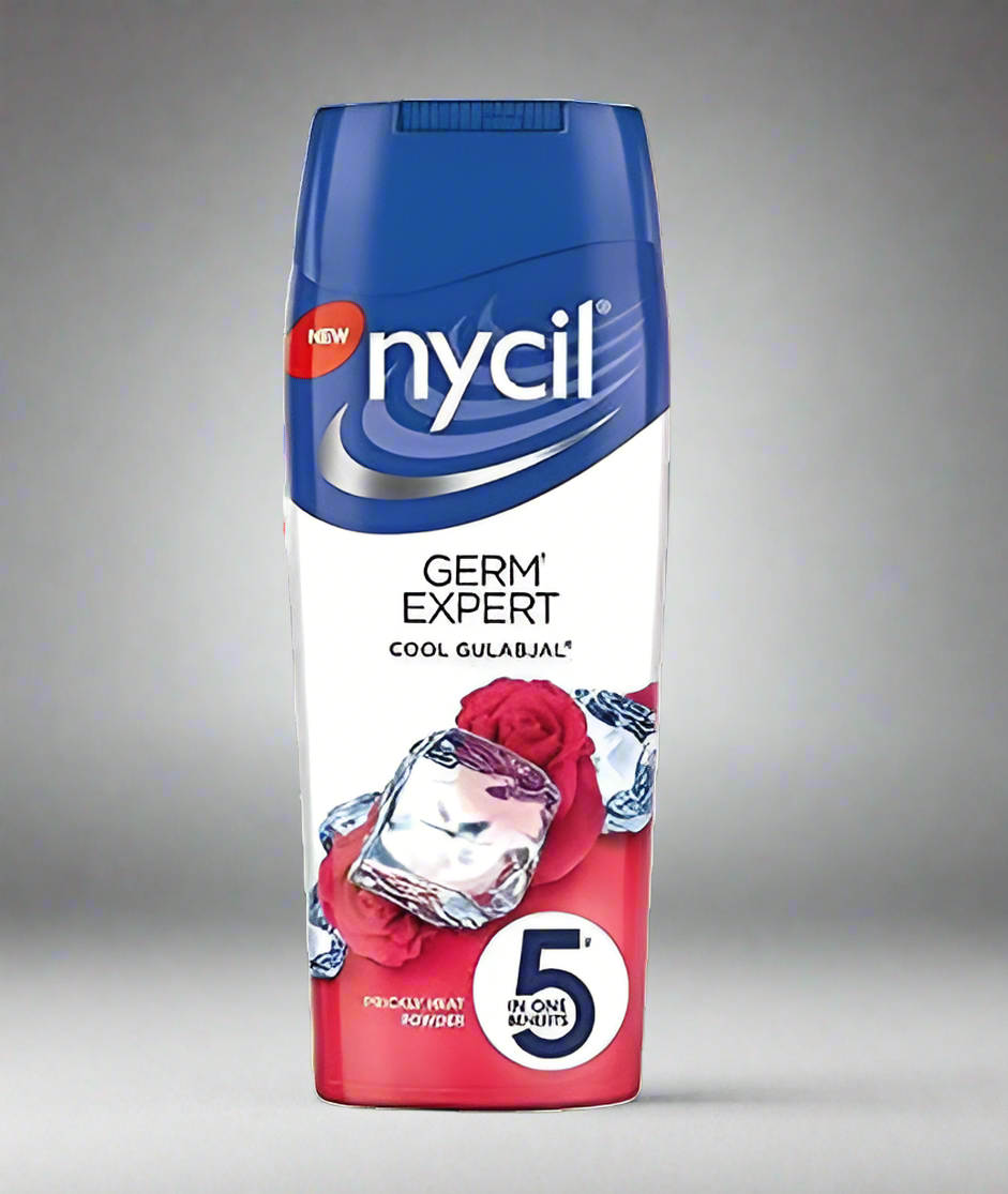 NYCIL ROSE TALCUM POWDER 150GMS - Online Indian Grocery Store