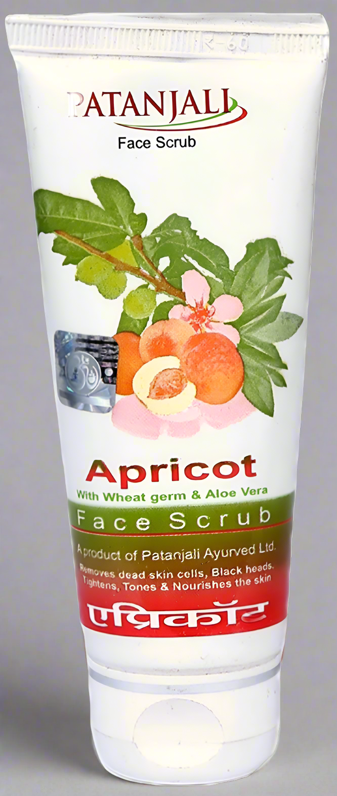 PATANJALI APRICOT SCRUB 60GMS - Online Indian Grocery Store