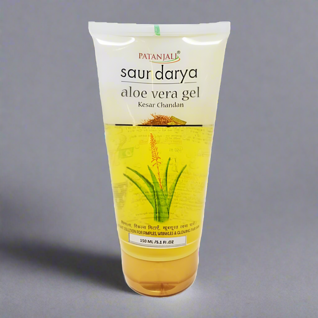 PATANJALI KESAR CHANDAN ALOE VERA GEL 150ML - Online Indian Grocery Store