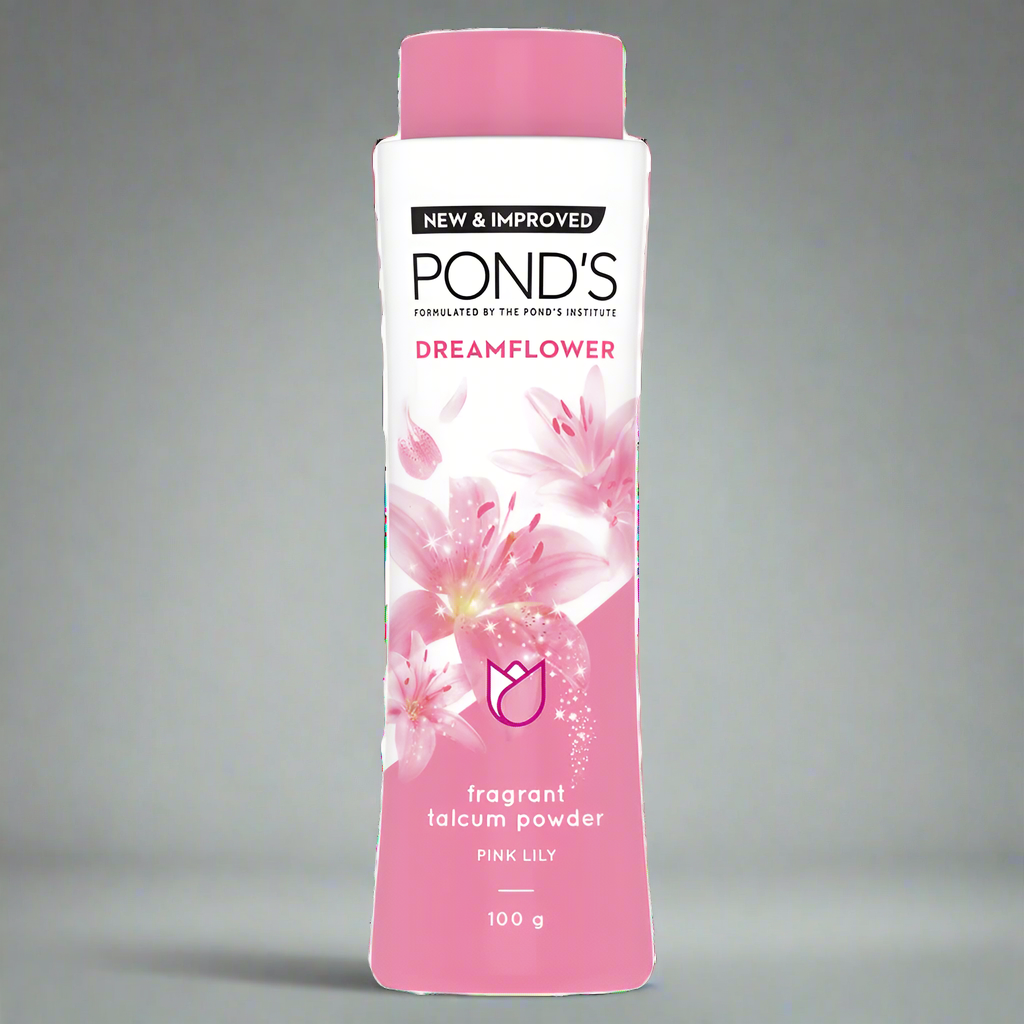 PONDS DREAM FLOWER TALCUM POWDER 100GMS - Online Indian Grocery Store