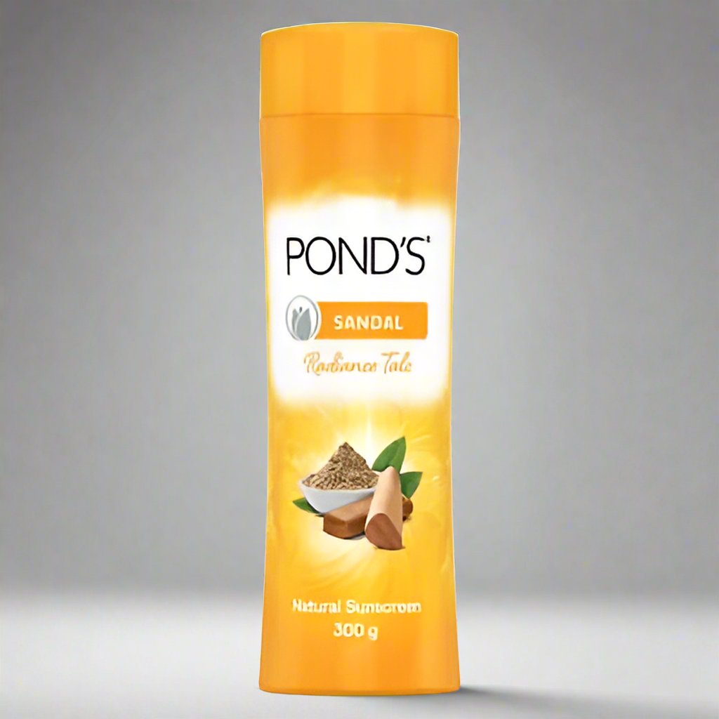 PONDS SANDAL TALCUM POWDER 300GMS - Online Indian Grocery Store