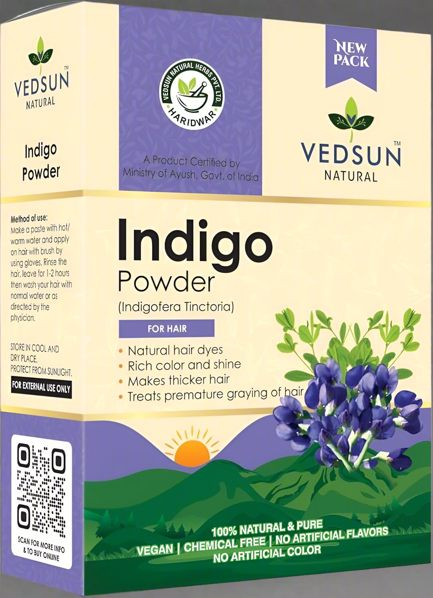 VEDSUN INDIGO POWDER 100GMS - Online Indian Grocery Store