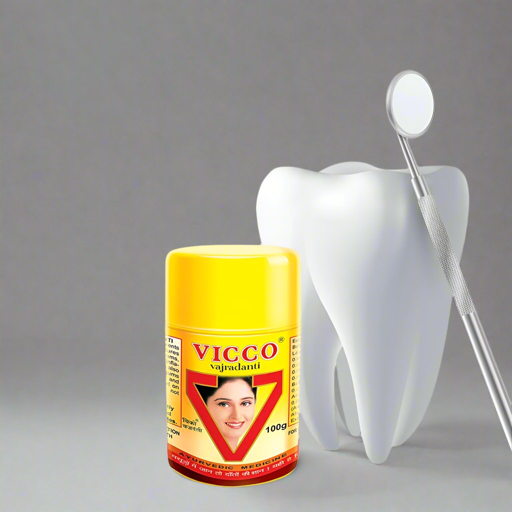 VICCO VAJRADANTI POWDER 100GMS - Online Indian Grocery Store