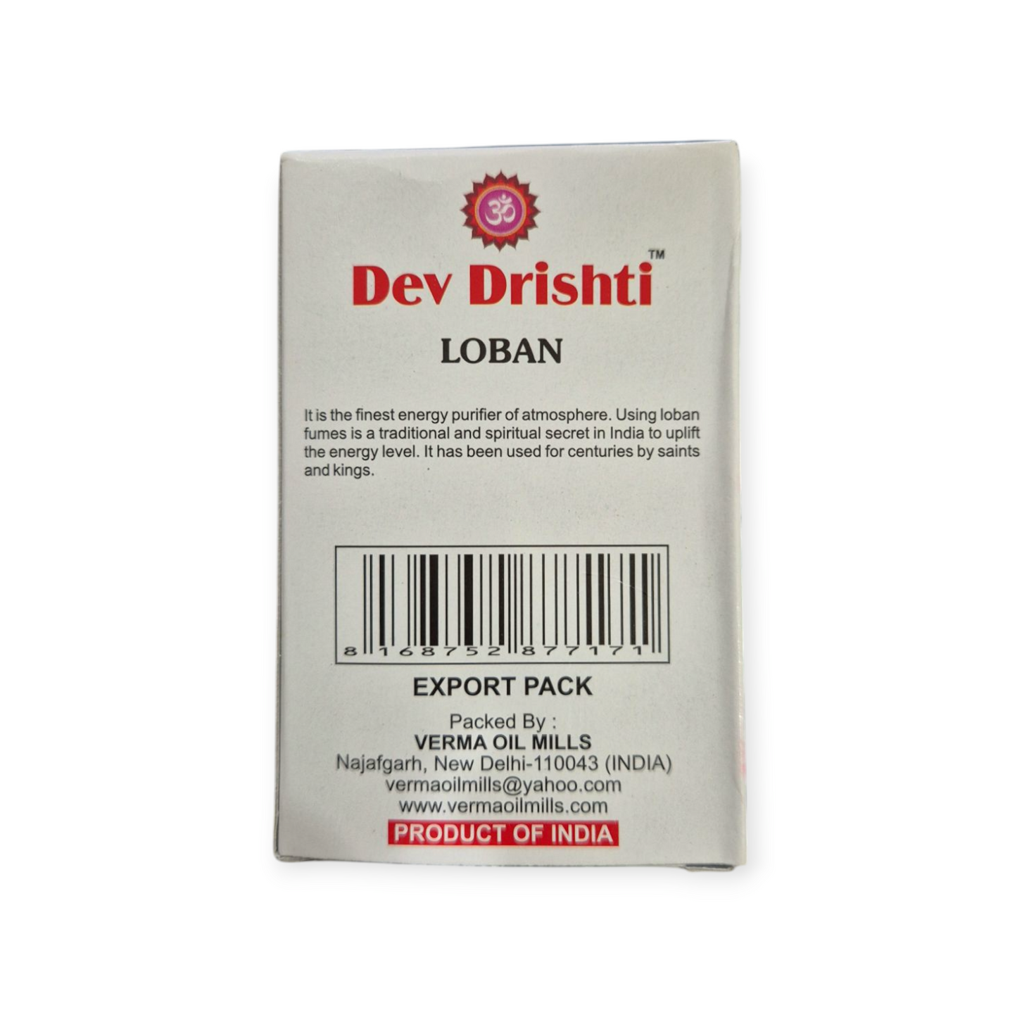 DEV DRISHTI LOBAN 50GMS
