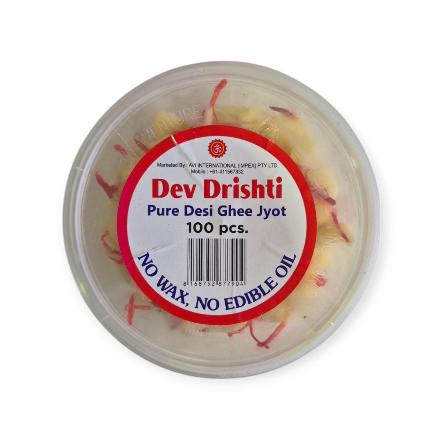 DESI GHEE JYOT 100PCS