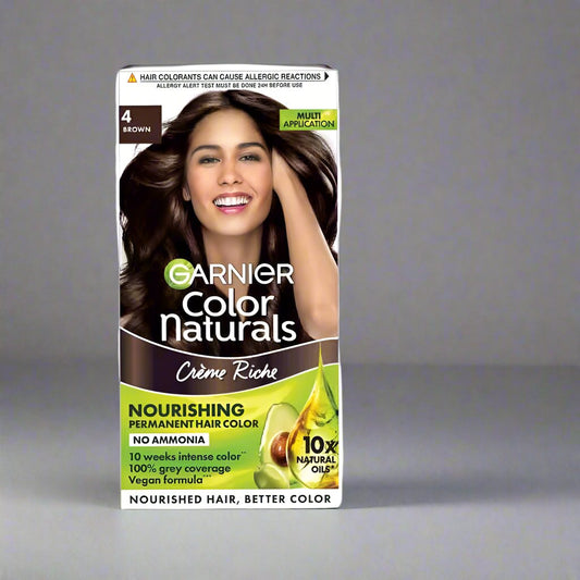 GARNIER COLOUR NATURALS #4 BROWN