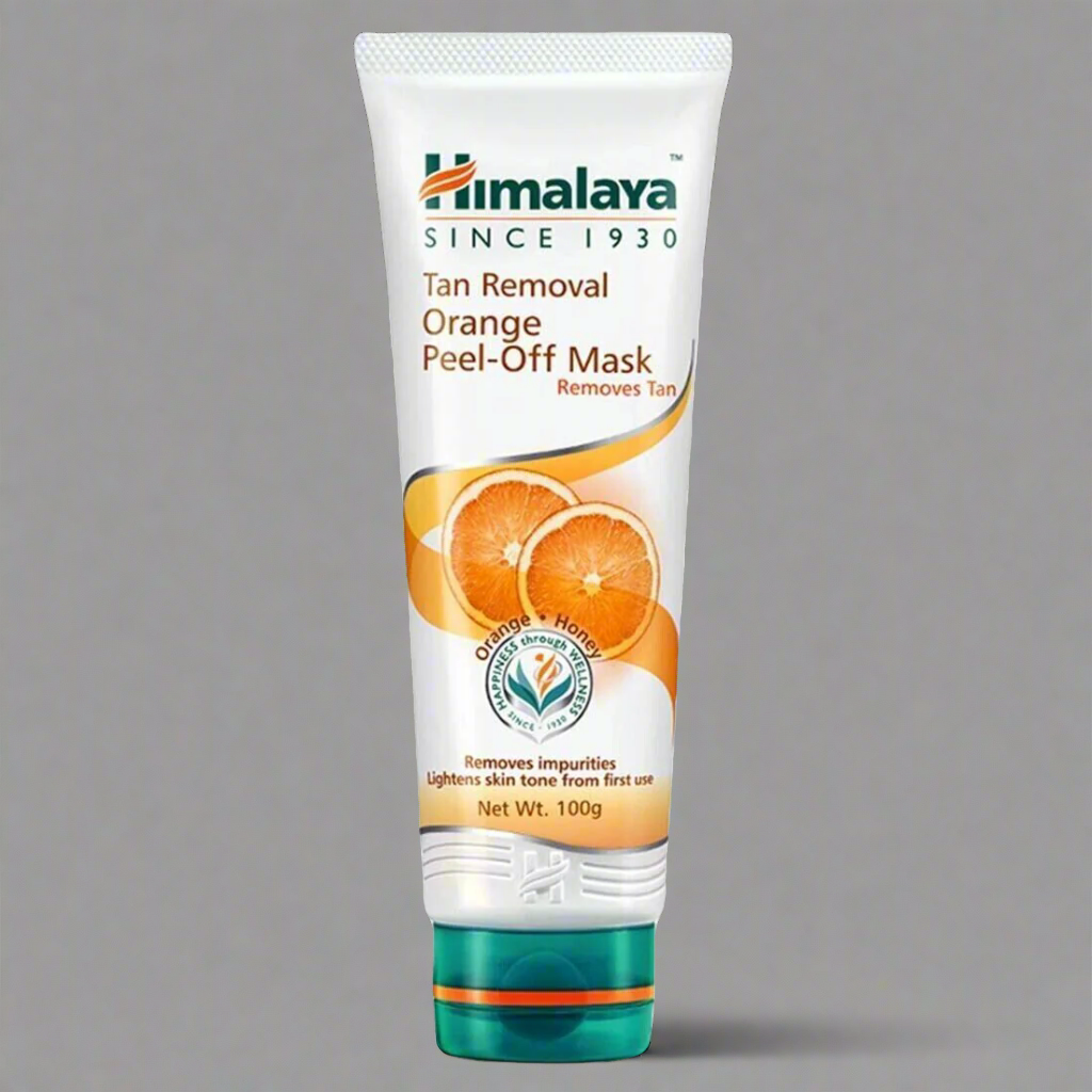 HIMALAYA TAN REMOVAL ORANGE PEEL OFF MASK 100GMS - Online Indian Grocery Store