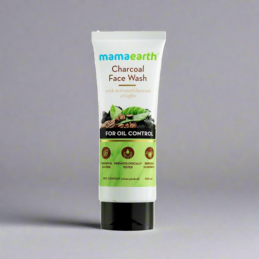 MAMA EARTH CHARCOAL FACE WASH 100ML