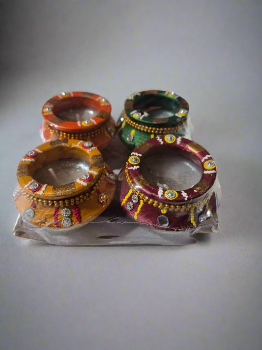 Matki Diya With Wax Style 5