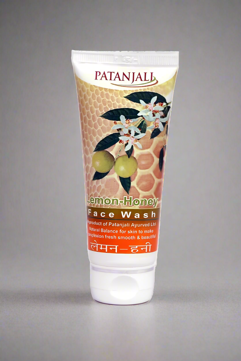 PATANJALI LEMON HONEY FACE WASH 60GMS