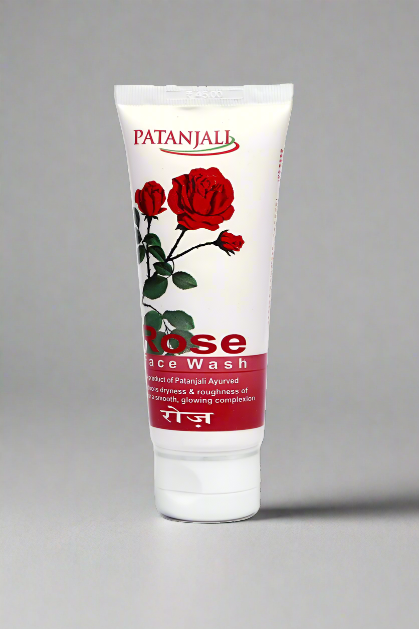 PATANJALI ROSE FACE WASH 60GMS