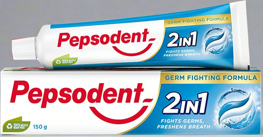 PEPSODENT 2 IN 1 TOOTHPASTE 150GMS